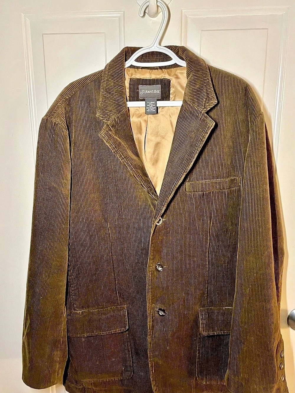 St. John’s Bay Brown Corduroy Blazer / Sport Coat – Men’s XL